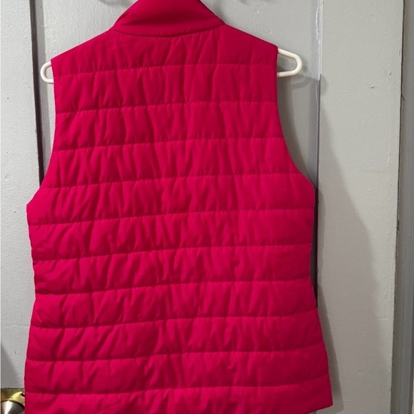 Michael Kors Women Pink Puffer Vest - Picture 2 of 3